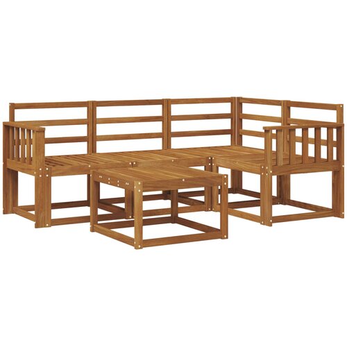  Set vanjskih sofa 5 kom. Prirodna Čvrsto drvo akacije Cene