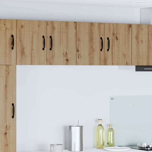 vidaXL Stenska kuhinjska omarica 2 pcs Umetni hrast 60 x 31 x 40 cm Cene
