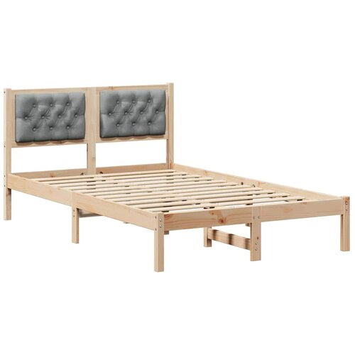 vidaXL Konstrukcija postelje Svetlo siva 135 x 190 cm blago, (5000084073) Cene