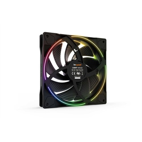 Be Quiet! LIGHT WINGS (BL079) 140 mm 4-pin ARGB PWM 3x ventilatorji Slike