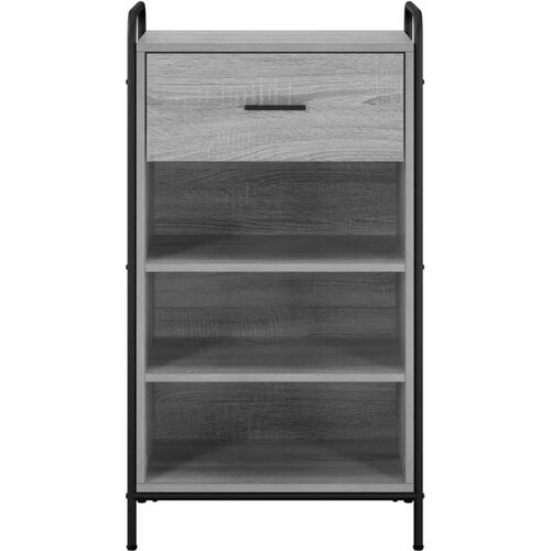  Ormar za cipele 51 x 36 5 x 93 cm Konstruirano drvo Siva Sonoma - Siva Sonoma 51 x 36 5 x 93 cm 1 ladica i 3 police Slike