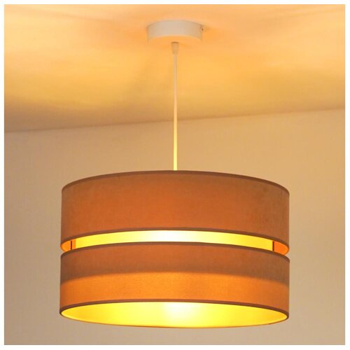  Duolla - Luster na sajli DUO 1xE27/15W/230V prečnika 40 cm bež Cene