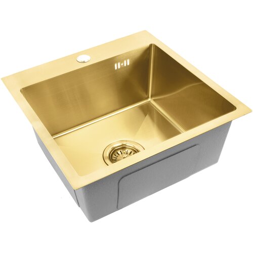 Rea Čelični sudoper Leo 40 BRUSH GOLD Cijene