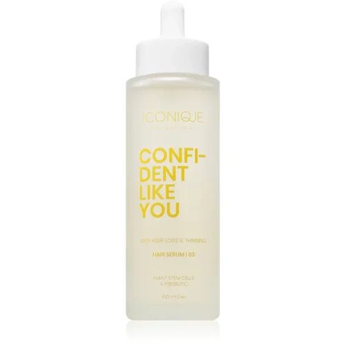 ICONIQUE Professional CONFIDENT LIKE YOU Anti-Hair Loss & Thinning serum proti izpadanju las 100 ml