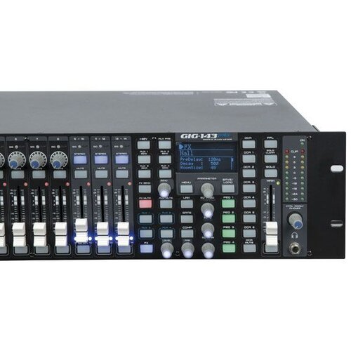 AUDIO KONDRIC GIG-143 Tab Digitalna me&amp;scaron;alna miza,+ DSP 19 &amp;quot; rack - - Audio-Kondric Slike