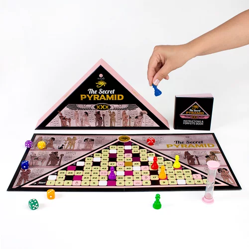 SecretPlay The Secret Pyramid Board Game English Version