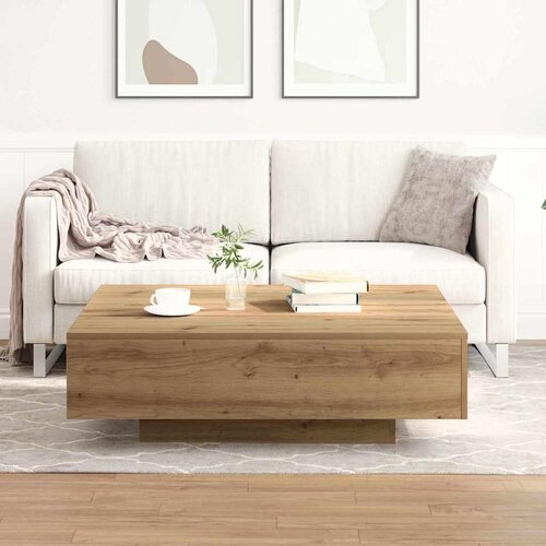  Kava Stol Umjetnički hrast 100 x 100 x 31 cm Slike