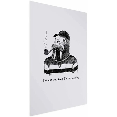  Plakat - I\'m Not Smoking. I\'m Breathing 40x60 Bez okvira Cijene
