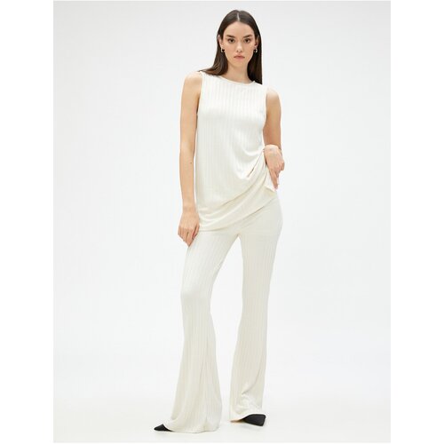 Koton Pants - Ecru Slike