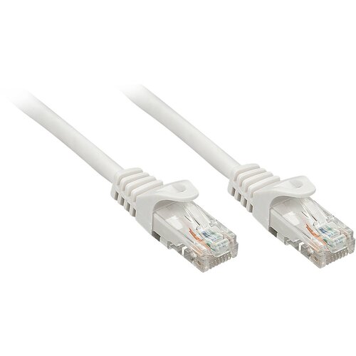 Lindy 48404 RJ45 omrežni kabel\, Patch kabel CAT 5e U/UTP 5.00 m siva 1 kos, (20419958) Cene