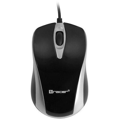 Tracer MOUSE SONYA DUO COM FIO PARA COMPUTADOR/LAPTOP, PRETO E PRATA., (5000260983) Cene