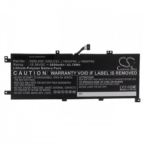 VHBW baterija za lenovo thinkpad L13 yoga, 2850 mah Slike