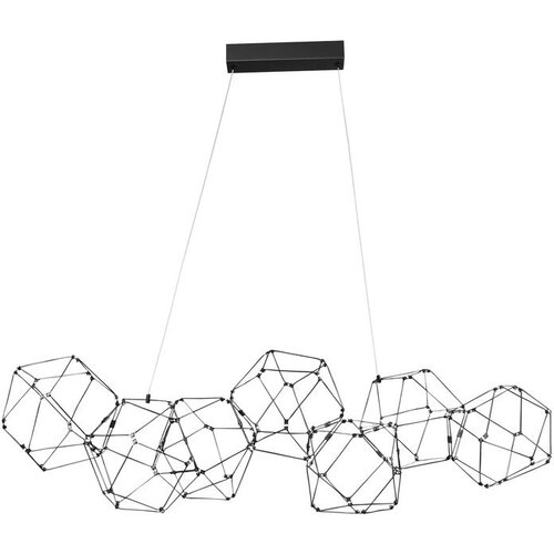 Nova Luce Črna aluminijasta LED viseča svetilka Nebula &ndash; Cene