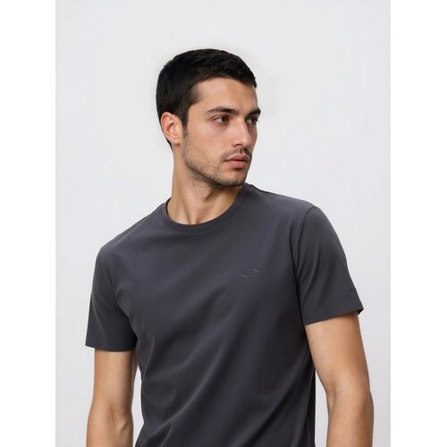 Reserved MEN`S T-SHIRT - tamnosivo Cijene