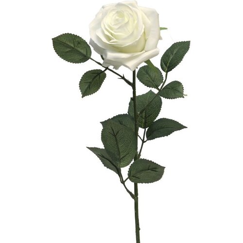 Dekordom cvet ROSA DIJON 64cm 12172-2 - White - NNT Slike