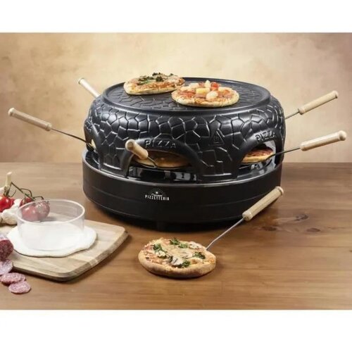 Bestron Pizza pečica APD600Z s keramičnim pokrovom, 910 W, (5000119147) Cene