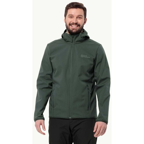 Jack Wolfskin mu&amp;scaron;ka jakna bornberg hoody, maslinasta Slike
