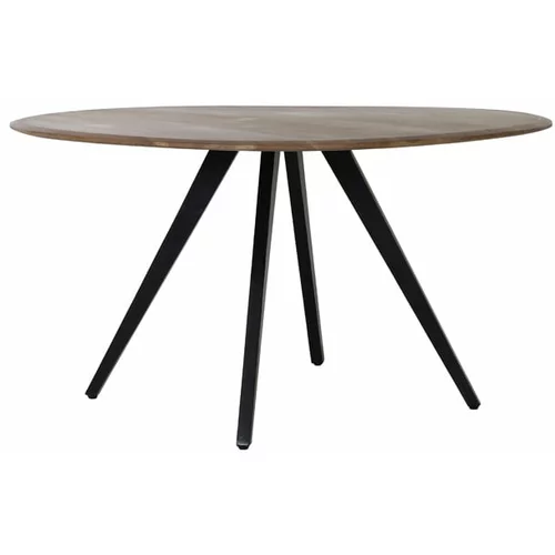Light & Living Okrugao blagovaonski stol s pločom stola od bagrema u prirodnoj boji ø 140 cm Mimoso –