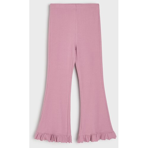 Sinsay Flare tajice s ukrasnim volanima 2 pack Slike