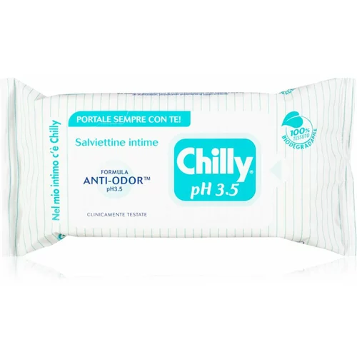 Chilly Intima Anti-Odor robčki za intimno higieno pH 3,5 12 kos
