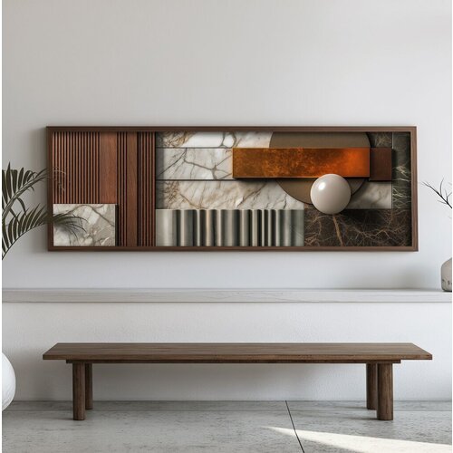 Wallity slika EMR013, 40 x 120 x 3 cm Cene