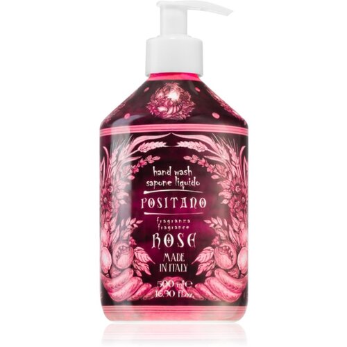 Le Maioliche Positano Rosa Damascena tekoče milo za roke 500 ml Cene