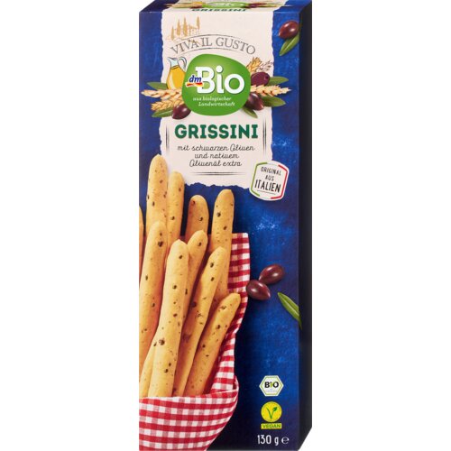 dmBio Viva il Gusto! grisine sa maslinovim uljem i maslinama 130 g Cene