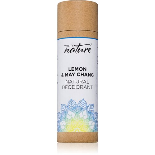 Your Nature Natural Deodorant trdi dezodorant Lemon &amp;amp; May Chang 70 g Slike