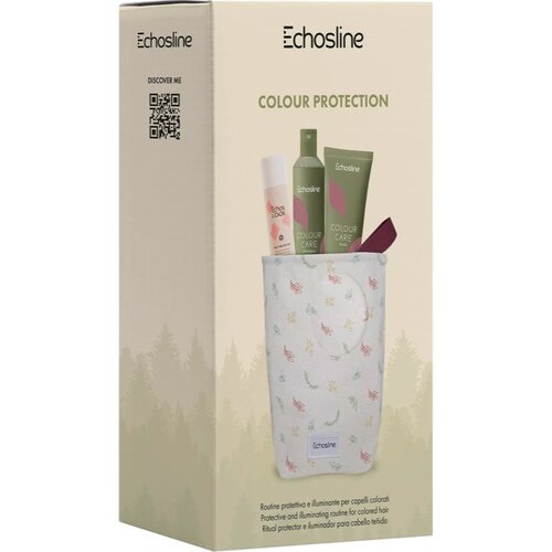 EchosLine Colour Protection Christmas Set darilni set za barvane lase Slike