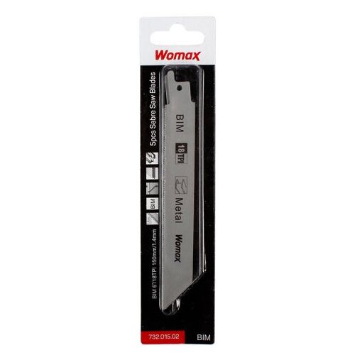Womax List univerzalne testere 150mm set 5 komada 73201502 Cene