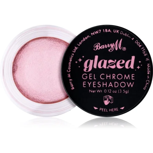 Barry M Glazed Gel Chrome Eyeshadow gel sjenila za oči nijansa So Persuasive 3.5 g