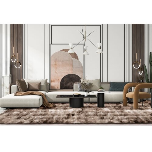  Tepih RABBIT BUBBLE 160x230 cm braon Slike
