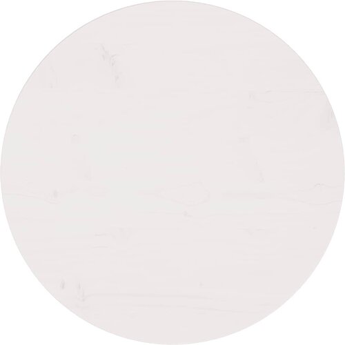  Ploča za stol bijela &Oslash; 60 x 2,5 cm od masivne borovine Cene