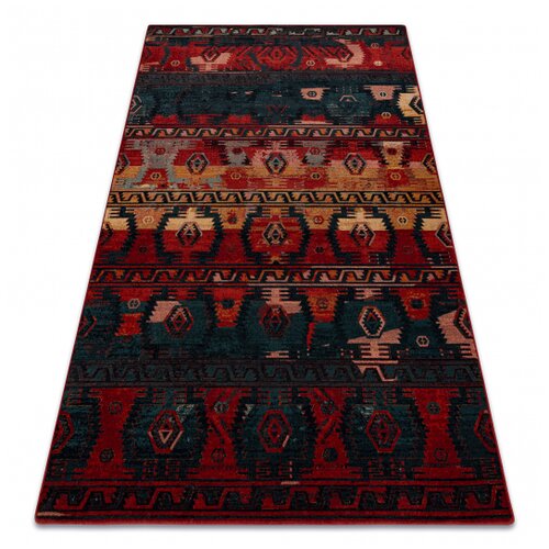 RugsX Preproga volna OMEGA TAPAS etno, mornarica 235x350 cm, (21993893) Cene