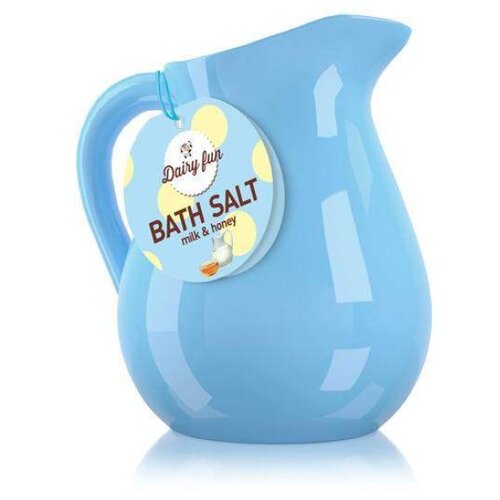 Delia DAIRY FUN Miri&amp;scaron;ljava so za kupanje - Med i mleko 500g Slike