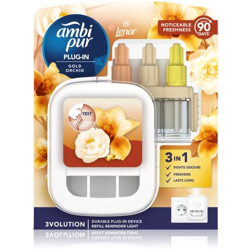 AMBI PUR 3volution Gold Orchid električni osvježivač zraka s punjenjem 20 ml Slike