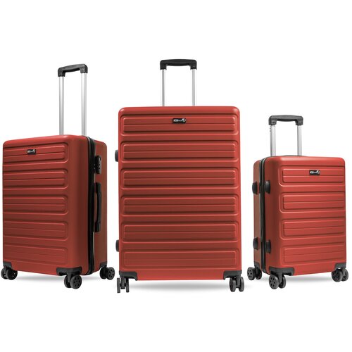  Set putnih kofera AGA Travel MR4657-Red - crveni Slike