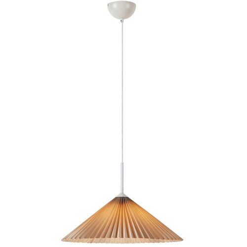 Markslöjd 108710 - Luster na sajli PLISADO 1xE27/40W/230V, prečnik 50 cm, bež Cene