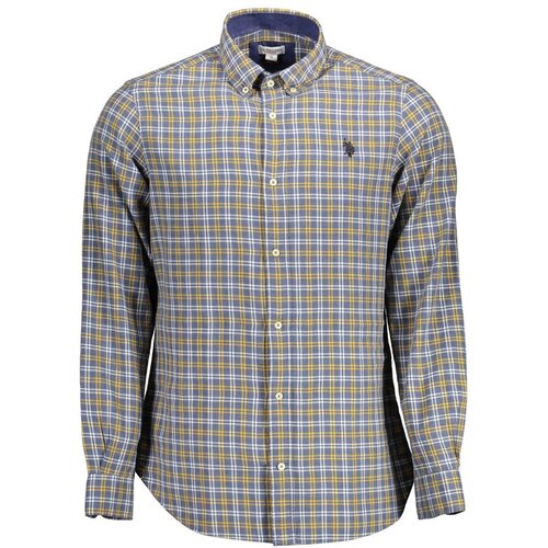 U.S. Polo Assn. US POLO SHIRT LONG SLEEVE MAN BLUE Slike