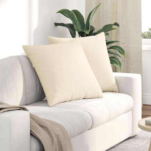 vidaXL jastučići za sofu 2 pcs krema 80 x 80 cm kordura tekstil Cijene