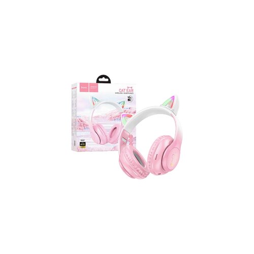Hoco. W42 Cat Ears, Cherry Blossom Slike