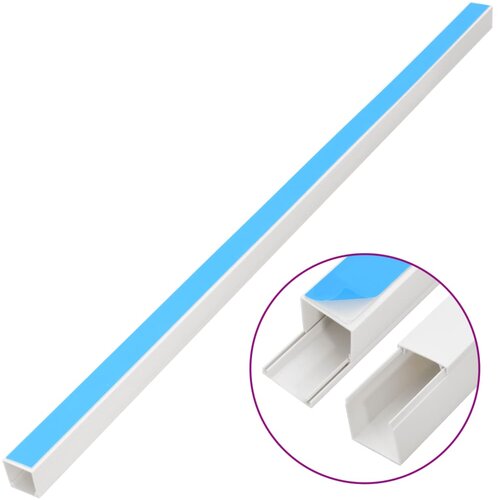  Kanalice za kabele samoljepljive 10x10 mm 30 m PVC Slike