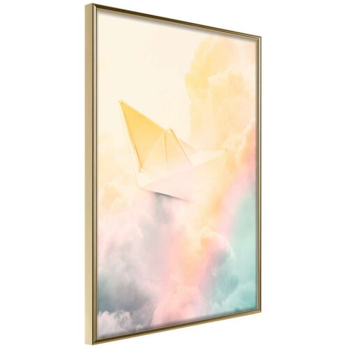  Poster - Paper Boat 30x45 Slike