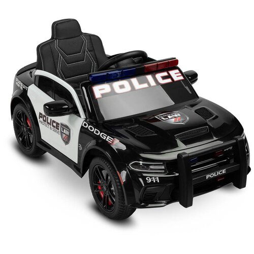 Toyz Otroški avto na baterijo Dodge Charger Police 12V črna isk Cene