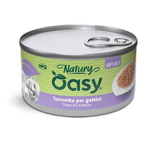 Oasy Cat Natury Kitten fileji v želeju, konzerva - tuna 150 g Cene