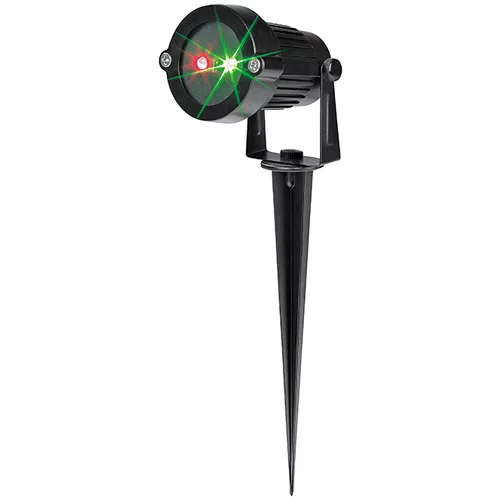 EASY MAXX LED zunanji laserski reflektor za okrasitev hiše EASYmaxx (28,5 cm, 3 W, zelen)