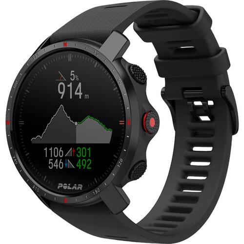 Polar sporski sat Grit X Pro Black Crna Cijene