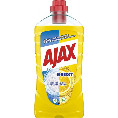 Ajax sredstvo za či&amp;scaron;ćenje podova boost soda &amp;amp; lemon 1l Slike