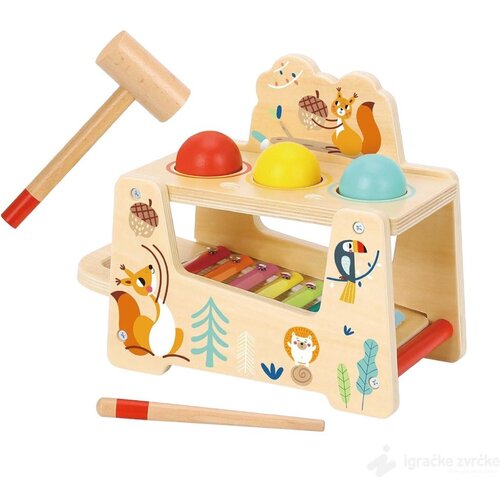 Tooky Toy Udari čekićem + Metalofon Cene