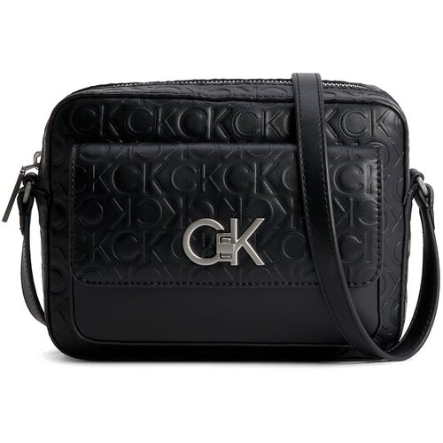 Calvin Klein Torba preko ramena 'Camera' crna Cene
